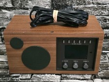 Como Audio Solo by Tom DeVesto Wireless Bluetooth Smart Speaker AM/FM Wood Wi Fi