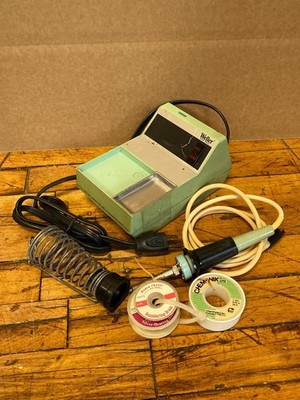 Vintage Weller TC202 TC201 60W Temperature Controlled Soldering Station Tested