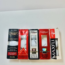 Lot of Golf Balls - Titleist, Top Flite, Maxfli - Mix of 14 New Golf Balls