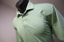 RLX Ralph Lauren Golf Polo Dry Fitting Green Stretch Shirt Mens Size Medium