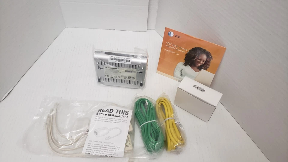 Motorola 2210-02-1006 High Speed Internet DSL Modem AT&T - Image 2 of 2