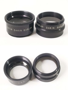 C21209~ Questar Dakin Barlow 1.5X & 2X Lenses – **Crystal Clear**