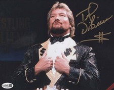 Ted Dibiase The Million Dollar Man autographed signed 8x10 photo WWE WWF JSA