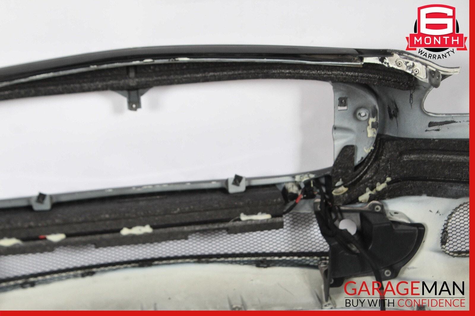 03-08 Maserati Quattroporte M139 Front Bumper Cover Panel Assembly Black OEM