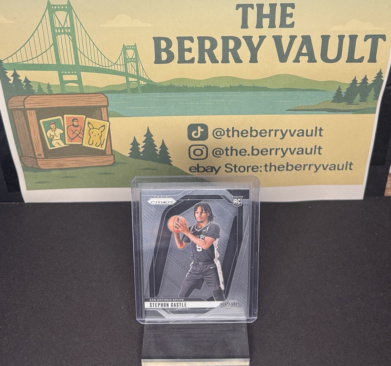 2024-25 Panini Prizm - Stephon Castle #234 (RC)