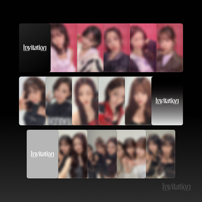 LE SSERAFIM] VR CONCERT：INVITATION / Lenticular Random Photocard