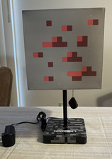 Mojang Minecraft Red Stone Desk Lamp