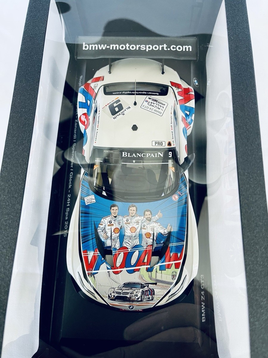 Minichamps 1/18-BMW Z4 GT3-Part#80432454834-2015 24h Spa- Roal