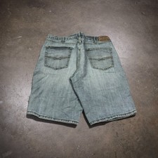 Levi s Vintage Baggy Denim Shorts 38x11 Y2K Wide Leg Skater