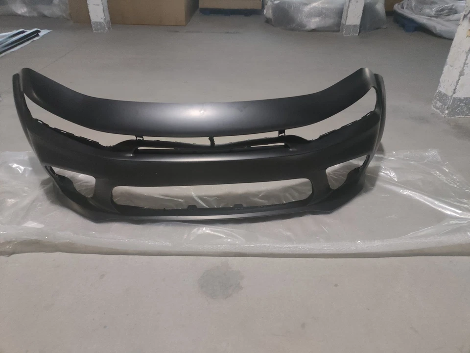 Front and Rear Bumper Hellcat Style Fit For 2015-2023 Dodge Charger Widebody Kit Foto 3 de 4