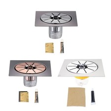 Self Closing Floor Drain for Pipe in Toilet for 1.26-1.7in Hole Use