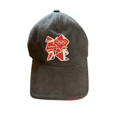 Olympic Games London 2012 Black Baseball Cap OSFM Adidas Cotton