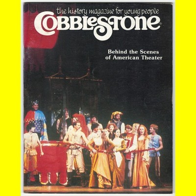 COBBLESTONE 1987 Dec VAUDEVILLE BARRYMORES MERCY OTIS WARREN history children