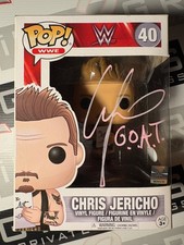 Chris Jericho Y2J Autograph Signed WWE Funko Pop! ACOA Royal Rumble