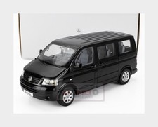 1:18 NOREV Volkswagen T5 Multivan Minibus 2003 Black NV188600 MMC