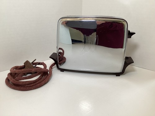 Vintage Toastmaster Single Slice Toaster 1950’s Model 1A6 WORKS