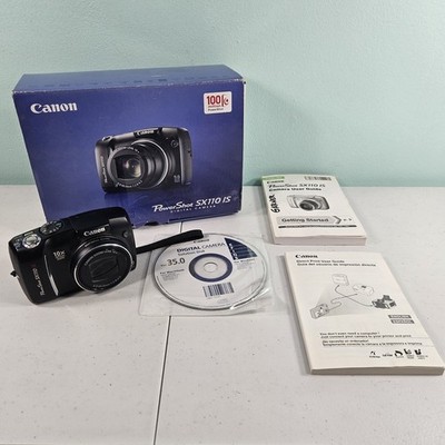 Canon PowerShot SX110 IS 9.0MP Compact Digital Camera Tested +