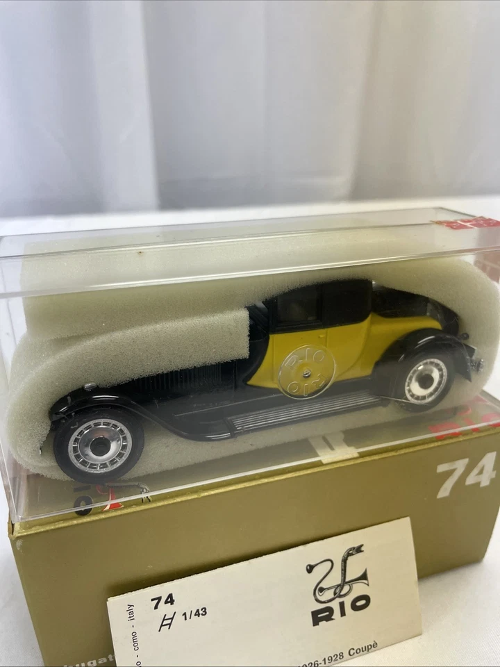 Vintage, Rio, #74 Bugatti  Royale Mod.41 1929 1/43 Scale, Die Cast - Image 2 of 4