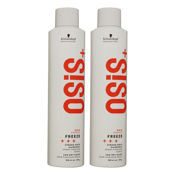 Schwarzkopf Osis Freeze 2 X 300 Ml Haarspray Starker Halt Set-image