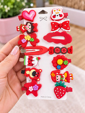 Cute Cartoon Hair Clip Set for Girls | 14PCSAssorted Hair Accessories Combo Pack