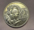 1 oz .999 Fine Silver Round – Molon Labe Spartan Warrior – One Troy Ounce