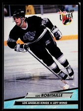 Luc Robitaille 1992-93 Ultra #87 Los Angeles Kings