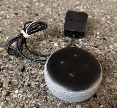 Amazon Echo Dot 3rd Generation Model C78MP8 Heather Gray Excellent