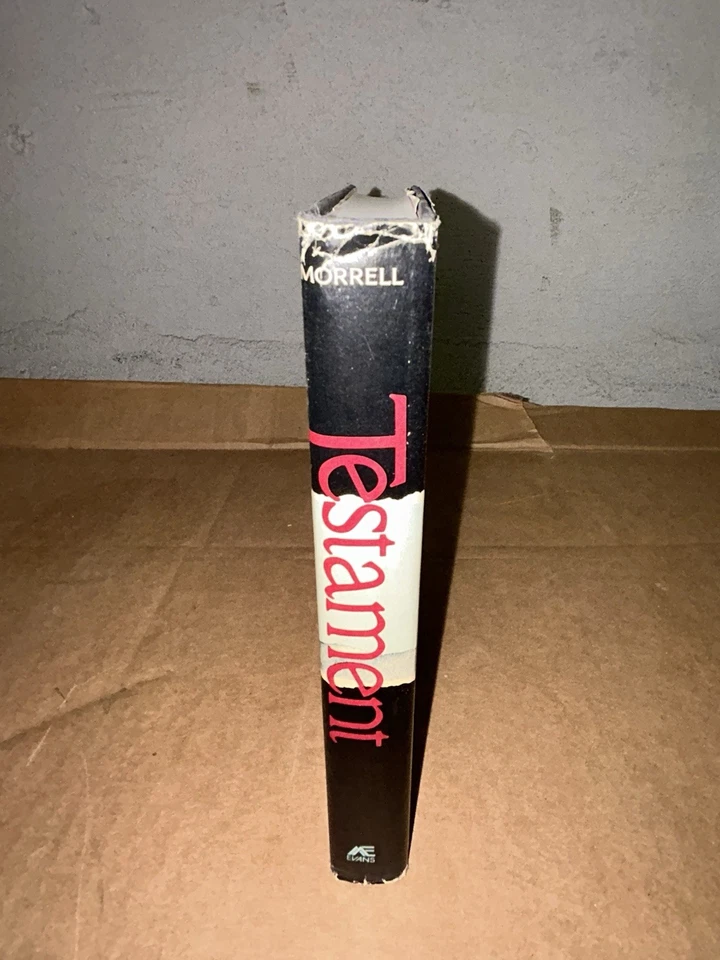 Testament by David Morrell (1975, Hardcover + DJ First Edition 1st Printing) Foto 3 de 4