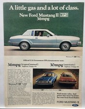 1975 Ford Mustang Ii Blue Original Print Ad Hot Rod Magazine Vintage 70s 1975 Ford Mustang Ii Blue Original Print Ad Hot Rod Magazine Vintage 70s
