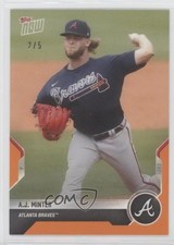 2021 Topps Now Road to Opening Day Orange 2/5 AJ Minter #OD-231 1c7