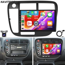 9" CARPLAY ANDROID 15 FOR 1996-2001 HONDA CIVIC GPS CAR STEREO RADIO WIFI 4+64GB