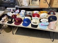 Lot Of 28 Vintage Trucker Hats / SNAPBACK / Other Back/ Advertising NV 80  s 90  