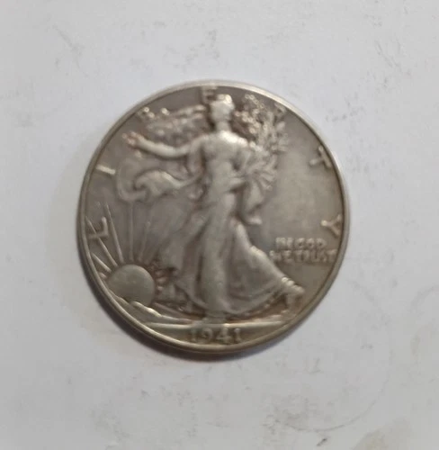 1941 walking liberty half dollar