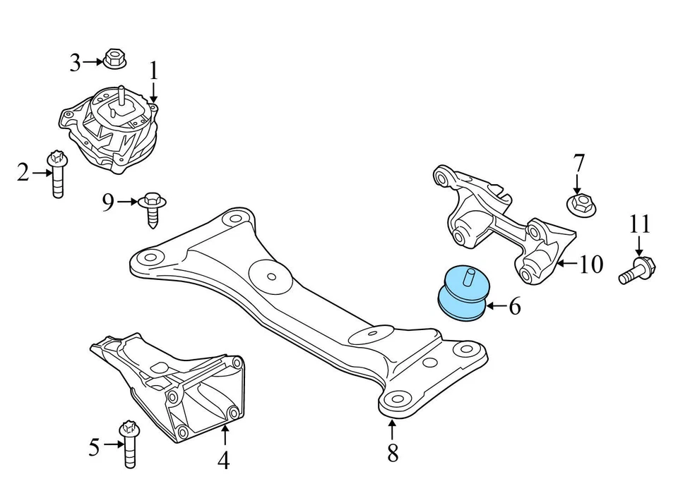 Mercedes-Benz C280 2008-2009 - actuador de cierre/cerradura de puerta trasera izquierda 2047302935 Foto 4 de 4