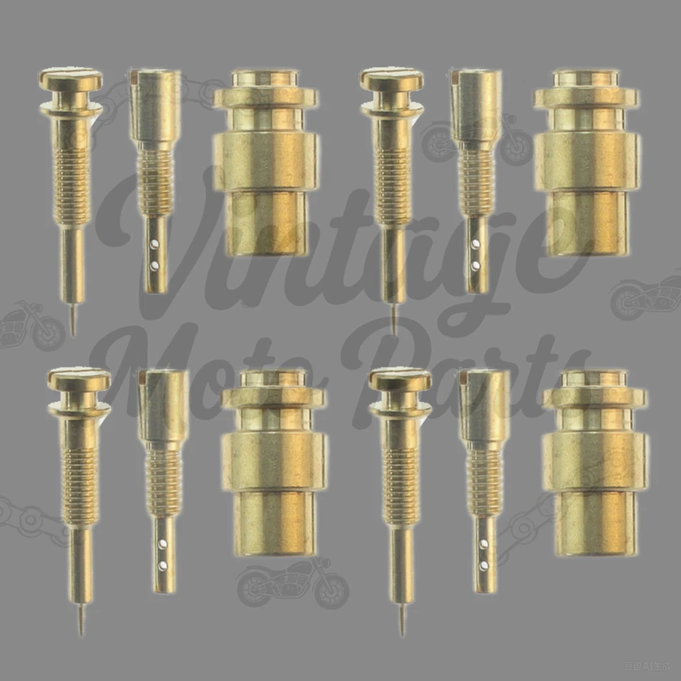 4X fit for Kawasaki KZ550 ZX550 GPz 82-85 K&L 18-2461V Carburetor Repair Kits-US Foto 3 de 4