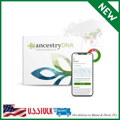 AncestryDNA Genetic Test Kit: Personalized Genetic Results, DNA Ethnicity Tes...