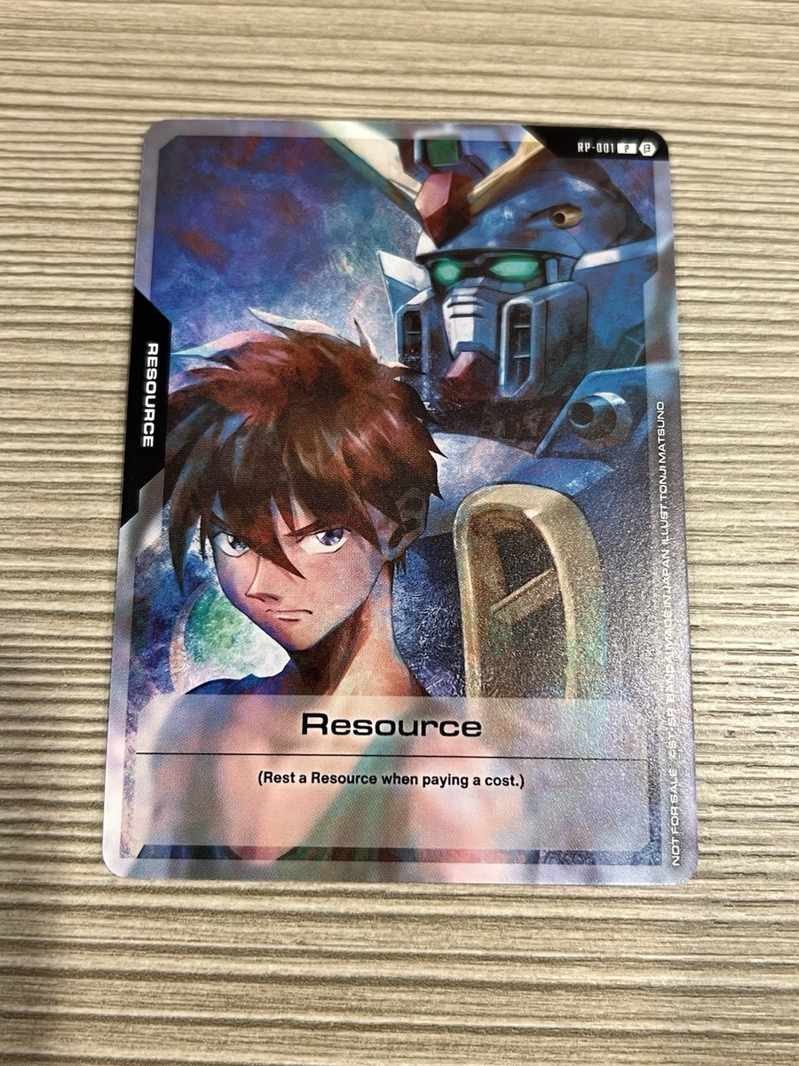 Gundam Card Game - 2025 Gen Con Promo - Resource RP-001 | eBay