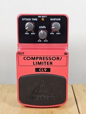 Behringer - CL9 Classic Compressor / Limiter Gitarren-Effektpedal - wie neu denken!