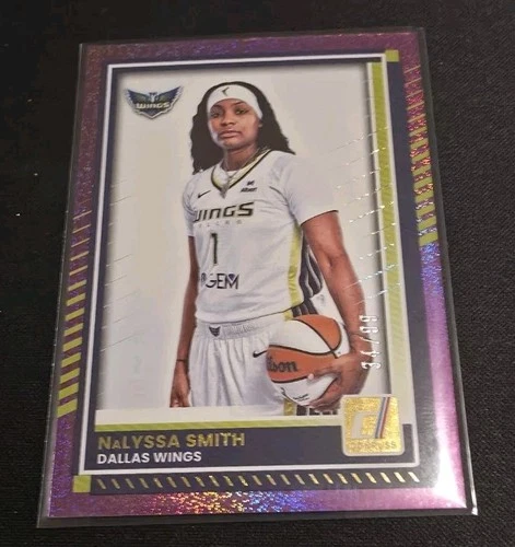2025 Panini Donruss WNBA Basketball Purple Shimmer NaLyssa Smith #48