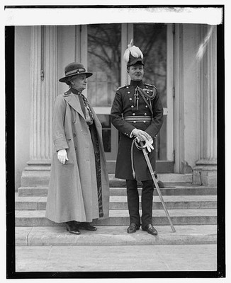 Photo:Dame Maude McCarthy & Colonel C.E.C.G. Charlton,3/13/24,March 1924