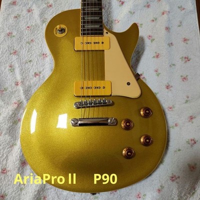 Rare Aria Pro II LS600P Gold Top P90