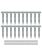 Supports m??talliques pour traverses de chemin de fer disponibles en lot de 10 o