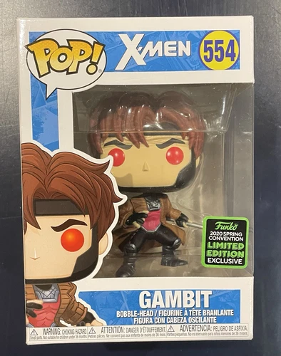 Funko POP! X-Men Gambit #554 2020 Spring Convention Exclusive 