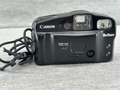 #ad CANON Sure Shot Owl Marlboro Edition 35mm Point amp; Shoot Film Camera CA $29.99