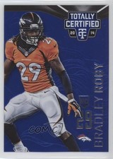 2014 Panini Totally Certified Platinum Blue 17/50 Bradley Roby #120 0f6