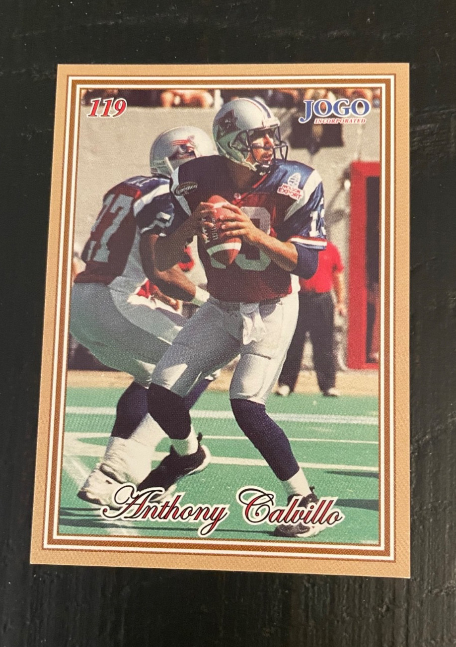 Anthony Calvillo (UTAH STATE) 2001 JOGO CFL CARD #119