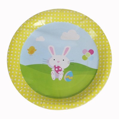Easter Paper Plates 9'' Pack of 12 Ideal for Party, Summertime BBQ, Picnic