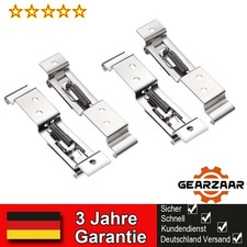 Kennzeichenhalter Rahmenlos Nummernschildhalter Edelstahl für 2 1