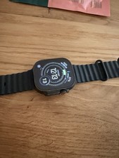 Apple Watch Ultra 2 GPS+Cellular 49mm Black Titanium Case with Black Ocean Band