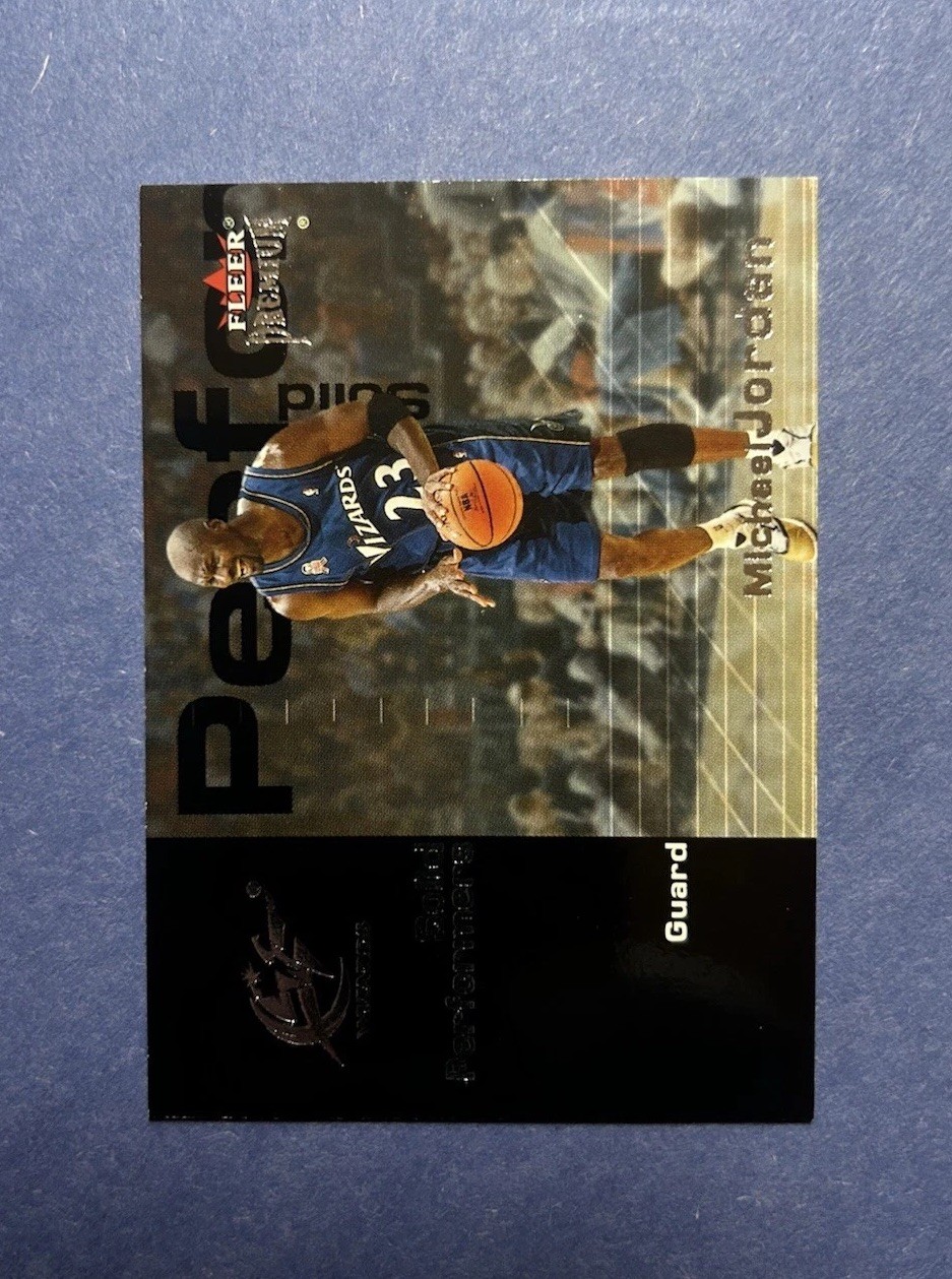 Michael Jordan 2001-02 Fleer Premium Solid Performers #10 SP Washington Wizards